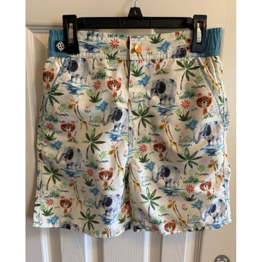 Andy & Evan Swim Trunks Shorts Jungle Safari Animals‎ Beach Pool Boys 7